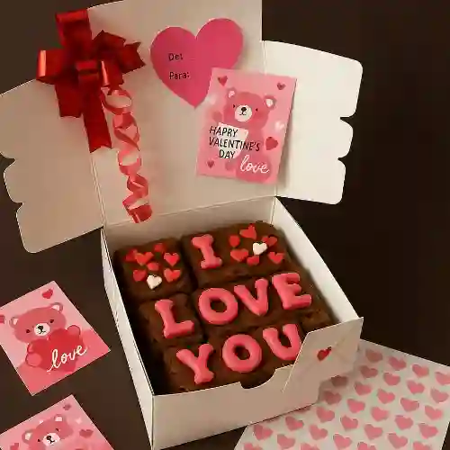 Caja Brownies I You