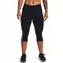 Under Armour Capri Fly Fast 3.0 Speed Mujer Negro Talla XS