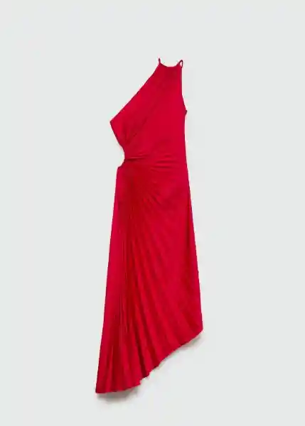 Vestido Claudia Rojo Talla 25 Mujer Mango