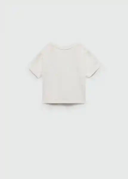 Camiseta Aligator Offwhite Talla 69 Niños Mango