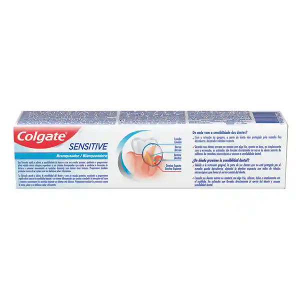 Colgate Crema Dental Sensitive Blanqueadora 73 mL