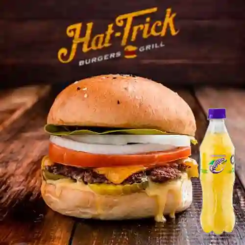 Combo Smashed Burger + Quatro Original 400ML