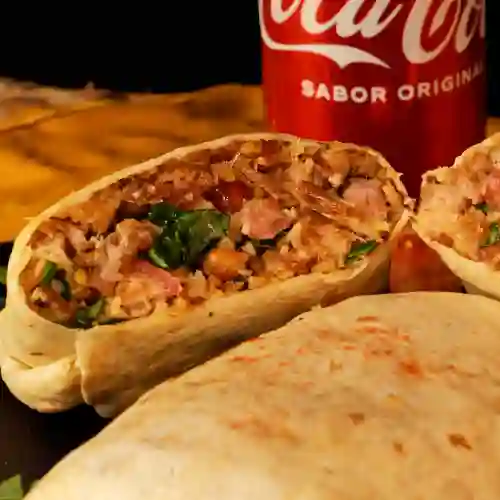 Wrap de Lechona