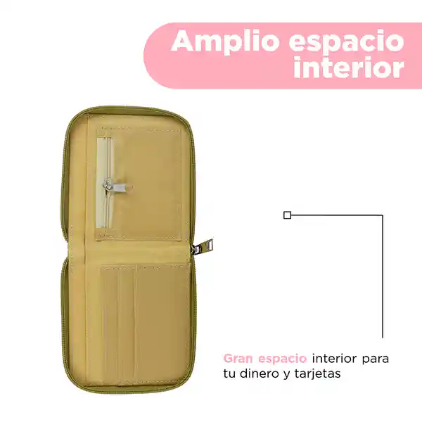 Cartera Para Mujer Colección Romantic Verde Militar Miniso