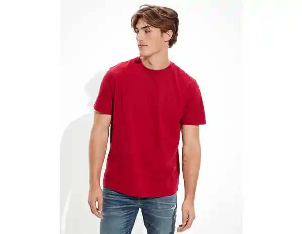 Camiseta Hombre Rojo Talla SMALL American Eagle