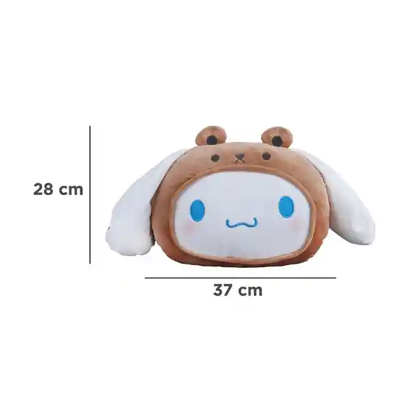Cojín Con Forma de Cabeza Cinnamoroll Serie Sanrio Miniso