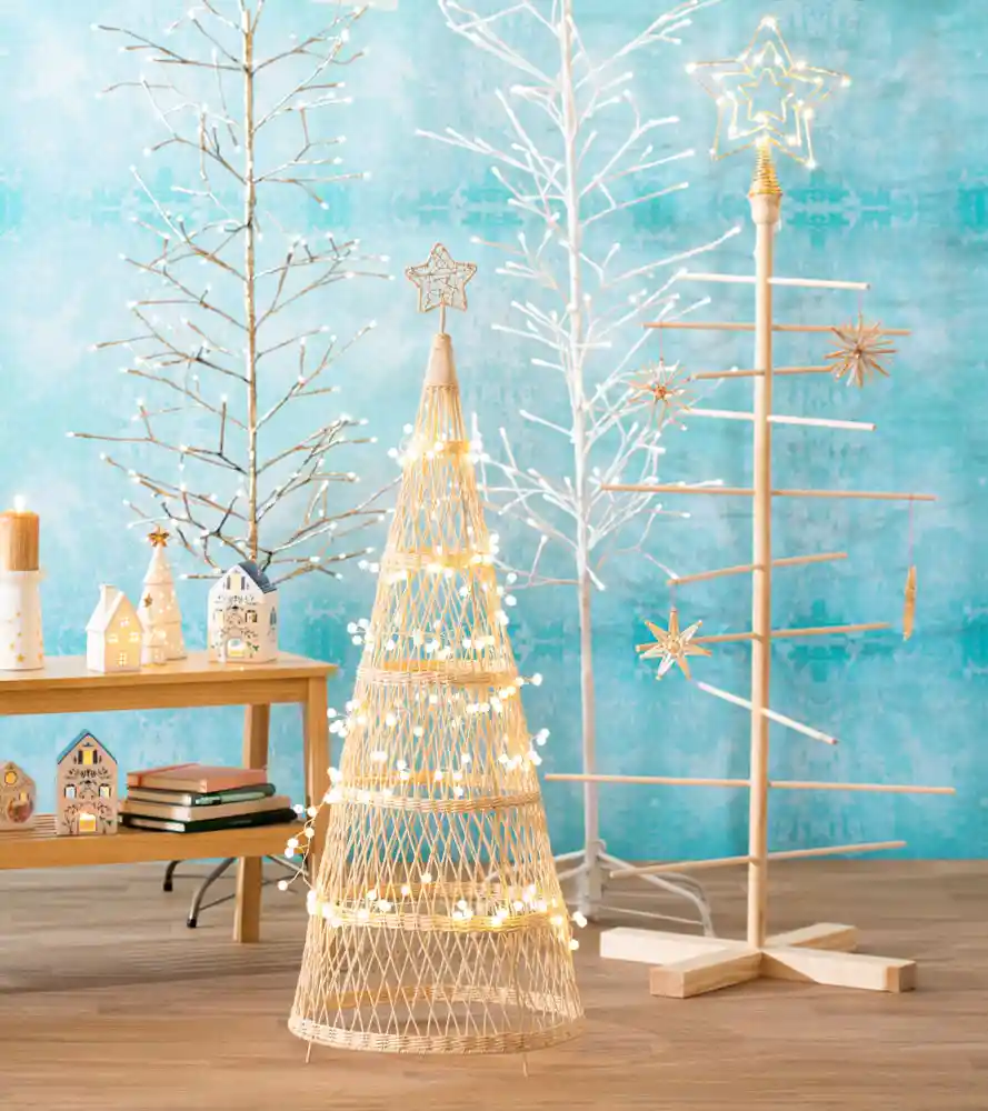 Casaideas Árbol Fibra Natural Crudo Diseño 0001