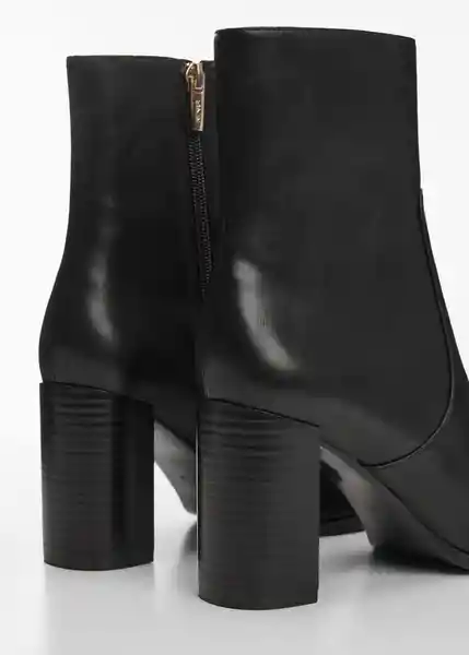 Botines Mino Negro Talla 38 Mujer Mango