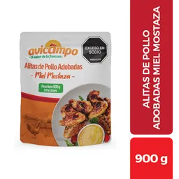 Avicampo Alita de Pollo Adobada Con Miel Mostaza