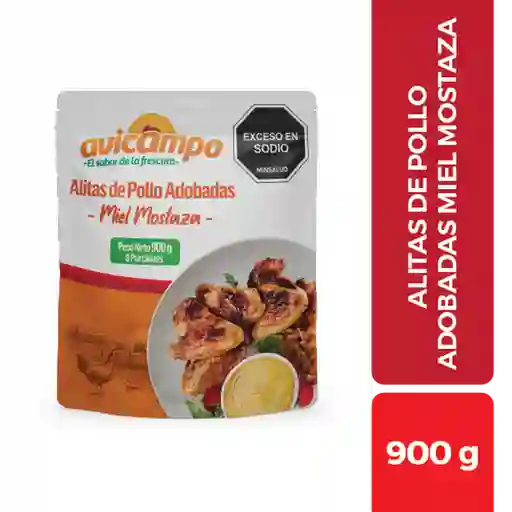 Avicampo Alita de Pollo Adobada Con Miel Mostaza