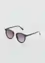 Gafas de Sol Jeanne Negro Talla 99 Mujer Mango