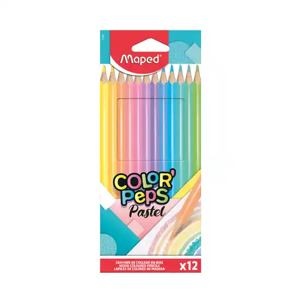 Maped Lápiz de Color Colorpeps Pastel