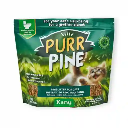 Kanu Pet Arena Ecológica Purr Pine De Para Gato