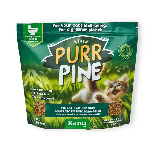 Kanu Pet Arena Ecológica Purr Pine de Para Gato