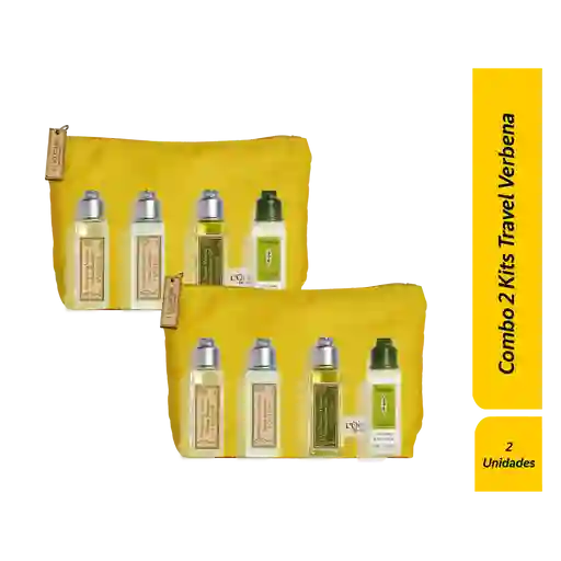 2 x Loccitane Kit Travel Verbena