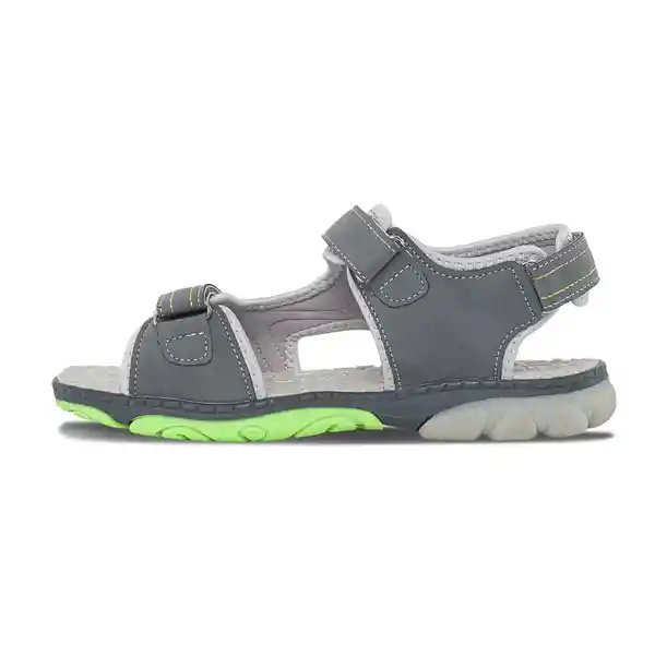 Los Gomosos Sandalias Essen Hombre y Niño Gris Verde Talla 30