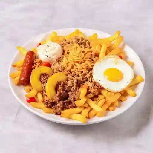 Salchipapa 1 para 2 o 3