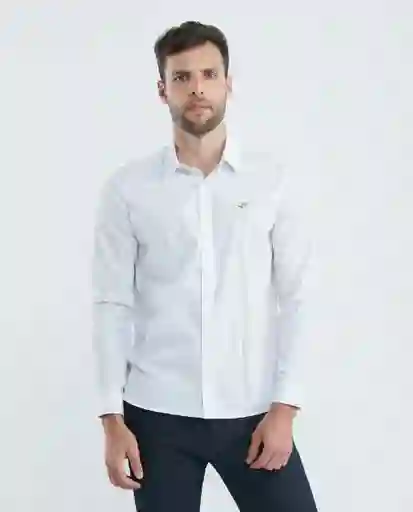 Camisa M/l Oxford Duck Blanco Talla Xxl Hombre Chevignon