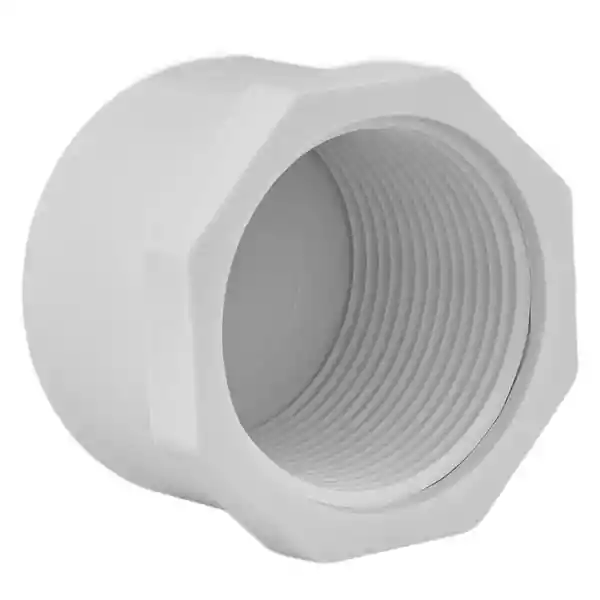 Gerfor Tapon Roscado Pvc Presión 1.1/4