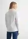 Camisa Isa Blanco Talla 18 Teen Niñas Mango