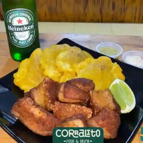 Chicharrón Carnudo