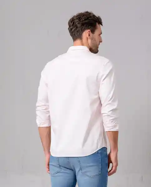 Camisa Hombre Rosa L 110F004_ROS133406 Rifle