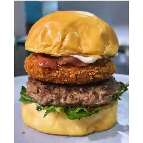Fried Cheese Burger