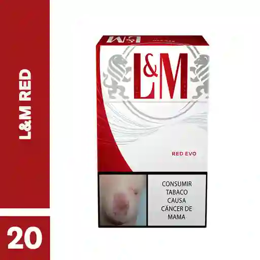 L&M Red ​x 20 Cigarrillos