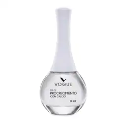 Vogue Esmalte Base para Uñas Pro Crecimiento con Calcio