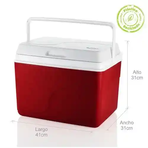 Estra Nevera Rojo