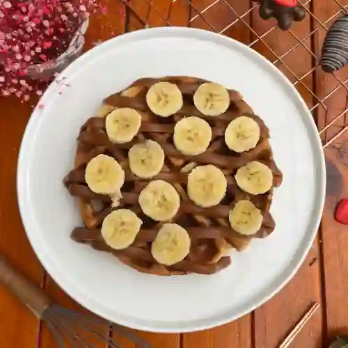 Waffle de Banano