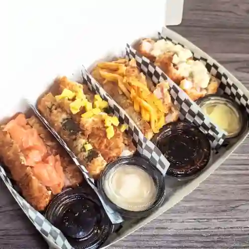 Combo fiesta sushi dogs