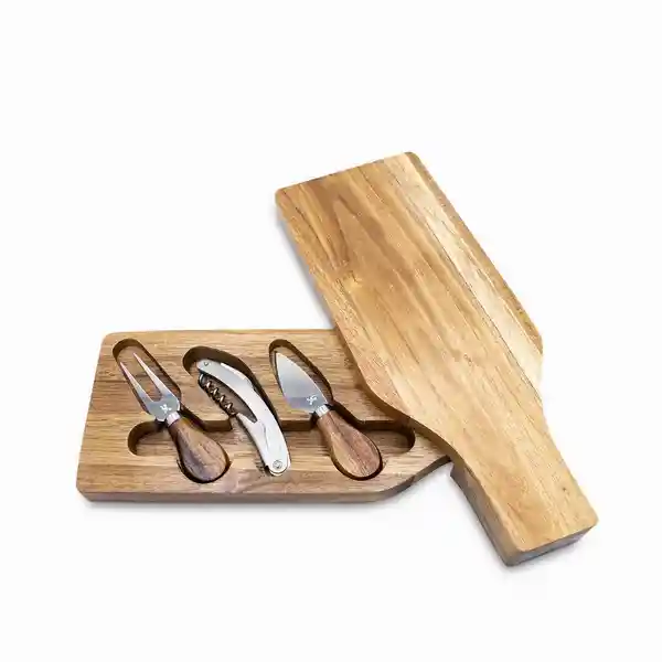 Set Para Quesos Botella Ambiente Gourmet