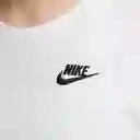 Nike Camiseta Nstee Club Mujer Blanco S