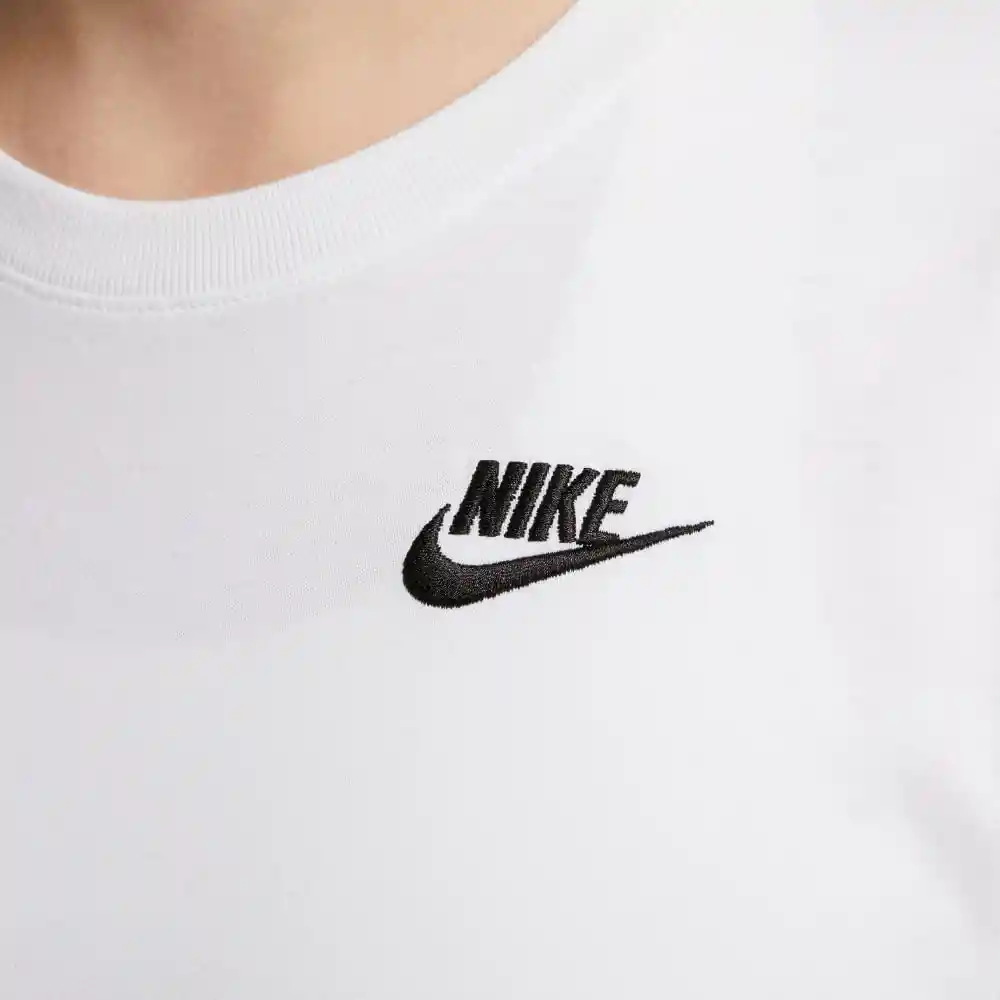 Nike Camiseta Nstee Club Mujer Blanco S