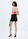 Top Rosh Rojo Talla XL Mujer Mango