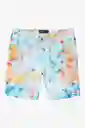 ONeill Short de Baño Spray Volley Am Azul Talla M