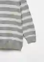 Jersey Wallyb Gris Talla 67 Niños Mango