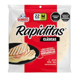 Bimbo Tortillinas Rapiditas Tamaño M