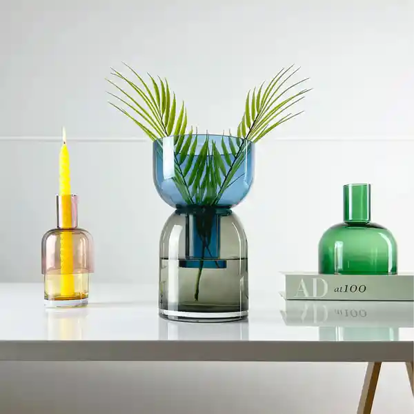 Cloudnola Florero Intercambiable Flip Azul M