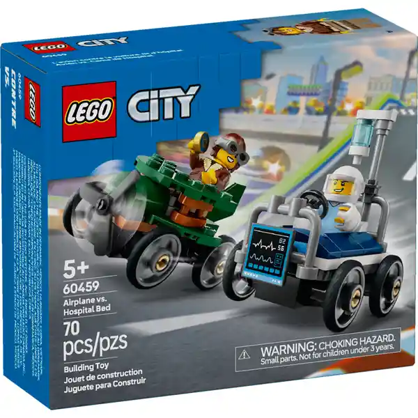 Set de Construcción Coches de Carreras Avión Lego