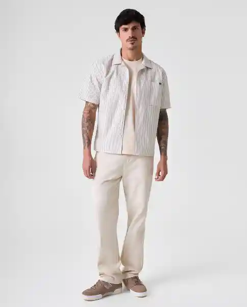 Pantalón Hombre Crudo Talla 34 832G000_CRU120105