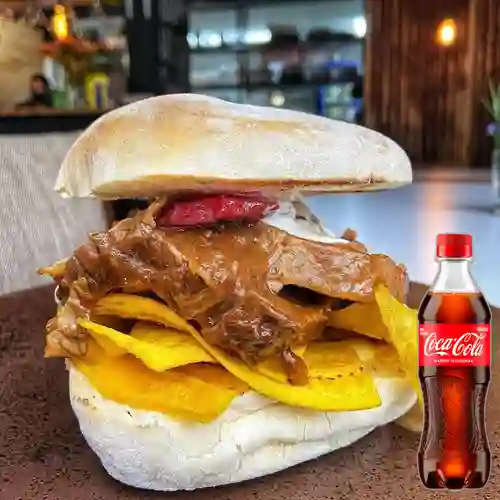 Combo Sándwich Posta Negra + Coca Cola Original 400 ml