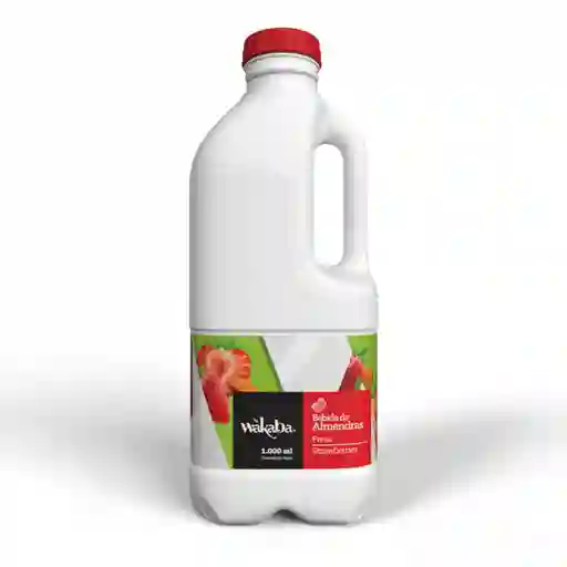 Wákaba Bebida de Almendras con Fresa