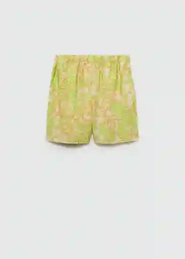 Short Clavel Lima Talla S Mujer Mango