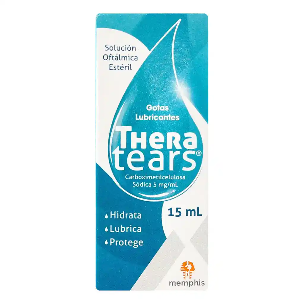 Thera Tears Solución Oftálmica (5 mg/mL(0.5%)