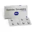 Mk Ezetimibe/Simvastatina (10 mg/20 mg) 14 Tabletas