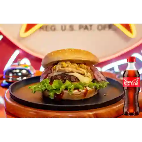 Combo King Burger + Coca Cola Original 400 ml