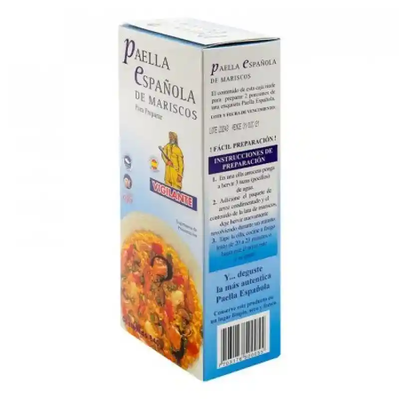 Vigilante Paella Española de Mariscos 