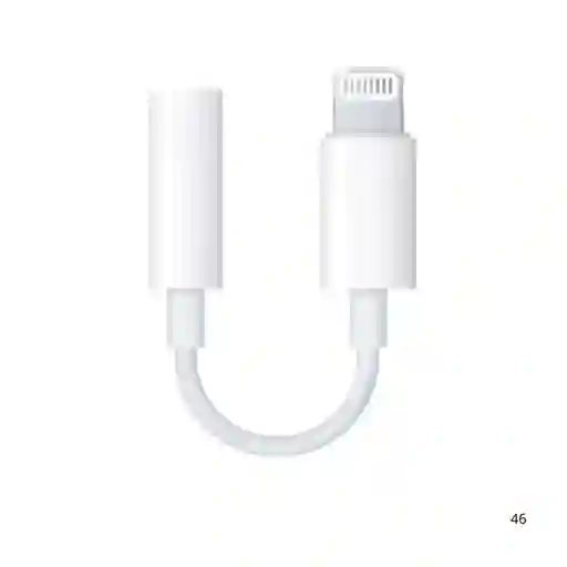 Adaptador de Audio Iphone Lightning To Headphone Jack Generico
